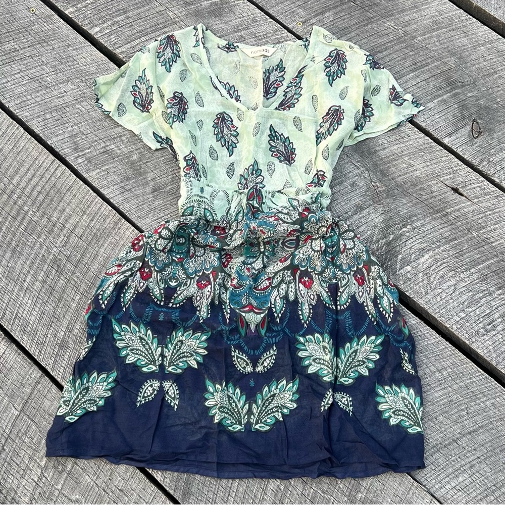 Nomads Floral Mid Length Dress